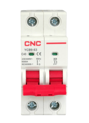 INTERRUPTOR TERMOMAGNETICO 2P 40A 6KA1