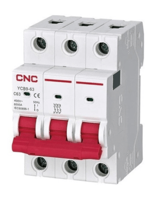 INTERRUPTOR TERMOMAGNÉTICO 3P C 10A 6KA1