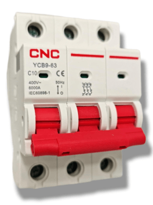 INTERRUPTOR TERMOMAGNETICO 3P C 20A 6KA1