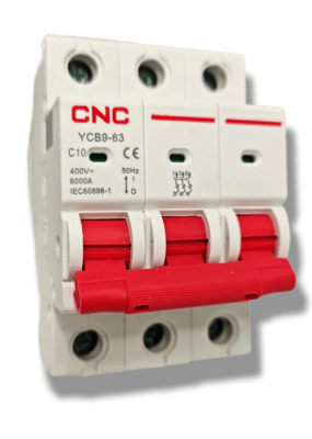 INTERRUPTOR TERMOMAGNETICO 3P C 32A 6KA CNC1