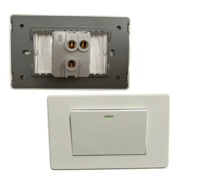 INTERRUPTOR SIMPLE CON 2 CONTROLES 16A 250V V-SW-0512 2 CONTROL1