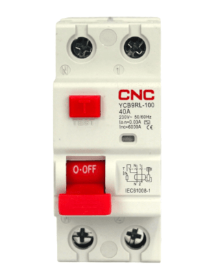 Interruptor Diferencial 2P 40A 30mA 6kA1