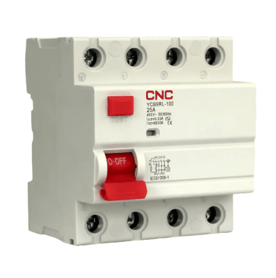 Interruptor Diferencial 4x25A 30mA 6kA1