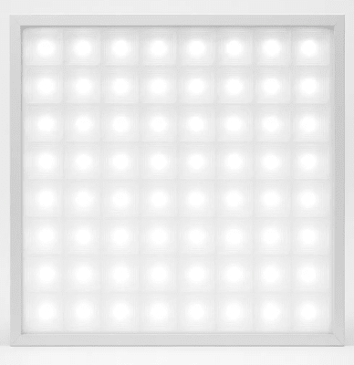 Panel LED de Puntos Slim 48W 600x600x13 mm – Iluminación Uniforme y Eficiente1