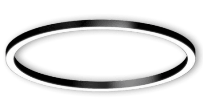 LUMINARIA VSET CIRCULAR 42W EN CCT 3000K/4000K/5700K NEGRO 90CM1