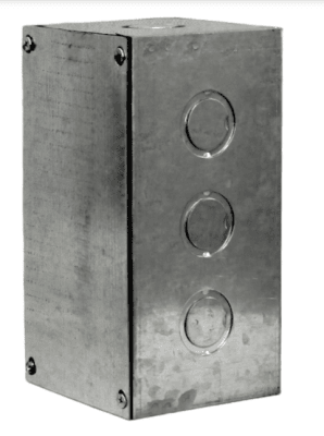 CAJA PREGALVANIZADA DE REGISTRO 200X100X1001