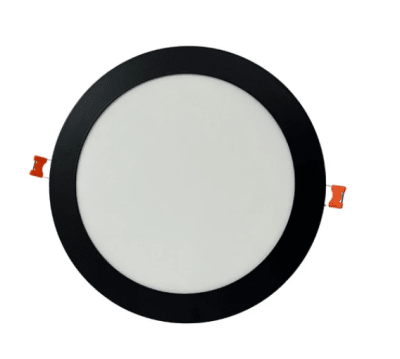 LED PANEL LIGHT 6W 6500K CIRCULAR EMBUTIDO NEGRO A-PLS-1306R1
