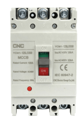 Interruptor de Caja Moldeada Tripolar 140A (35kA)1