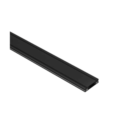 Riel Magnético de Superficie 2 Metros Negro 48V - Perfil Aluminio1