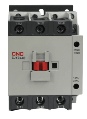 Contactor Trifásico 80A Bobina 220V (1NO + 1NC) - 37kW1