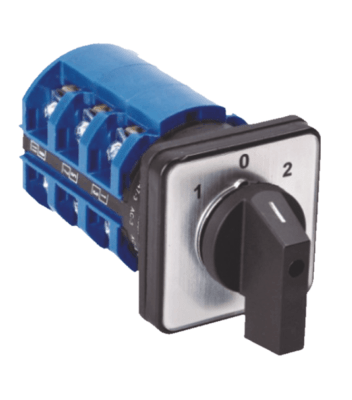 Interruptor Paco (Levas) 3 Posiciones 1-0-2 (4 Polos) - 63A1