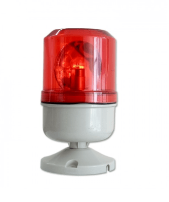 Baliza Giratoria de Copa Roja 5W (12V DC) - IP531