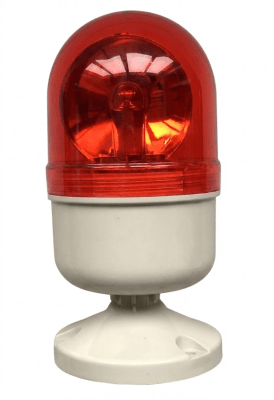 Baliza Giratoria de Copa Ámbar 5W (24V DC) - IP531