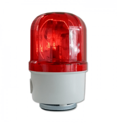 Baliza Giratoria Imantada Roja 12VDC1