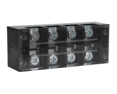 Regleta Tipo Borne Aislada 4 Polos 100A1