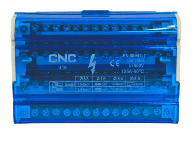 Repartidor Tetrapolar 4x15 Posiciones (125A)1