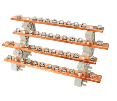 Repartidor Tetrapolar 4x11 Posiciones (200A)1