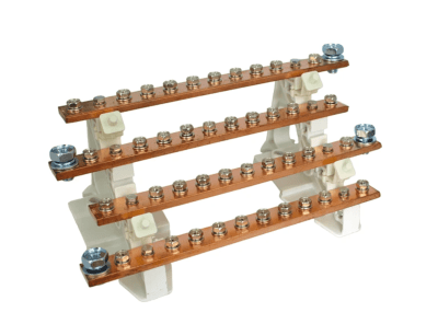 REPARTIDOR TETRAPOLAR 4X10 POSICIONES 400A1