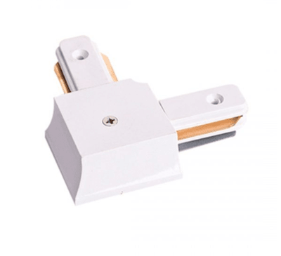 CONECTOR BLANCO MODELO L PARA RIEL MONOFASICO UND KONNERGIE 12 MESES DE GARANTÍA1