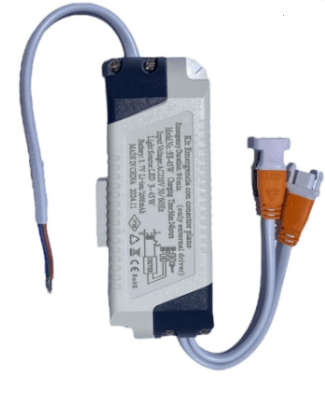 DRIVER C/ EMERGENCIA FSL  3W 2000mAh  CONEXION PLANO, P/PANEL  3-45W, dura 90mins1