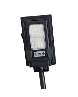 FOCO SOLAR 100W PANEL 5V 4W ILLUMINA PUBLICA BATERIA 4AH CON CONTROL REMOTE STY-100WH1