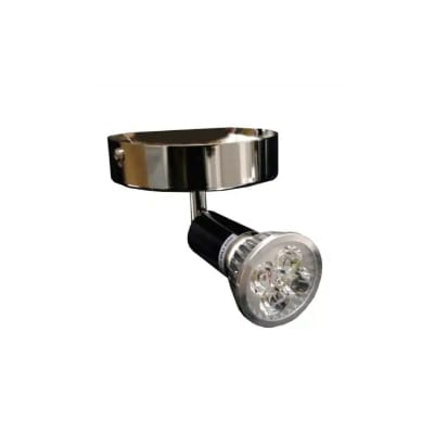 APLIQUE BASE REDONDA ALUMINIO 1XGU101