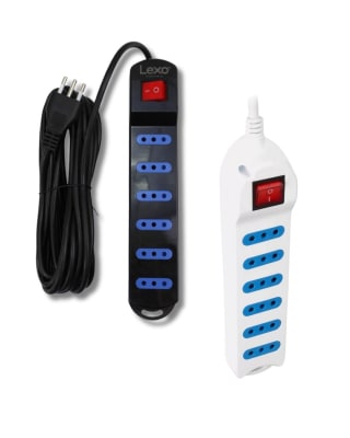 ALARGADOR 6 TOMAS 3 MTS / BLANCO O NEGRO1