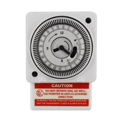 TIMER ANALOGO T-111 16A 220VAC C/RESERVA DE MARCHA1
