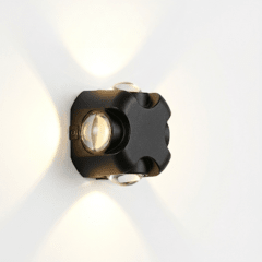 Aplique Mural LED Compacto 4W | Luz Cálida 3000K - IP54 Interior/Exterior