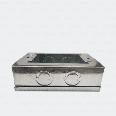 CAJA METALICA CHUQUI 118X76X40 ZINCADA