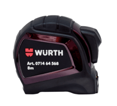 METRO MEDIR 25MM 8MTS WURTH