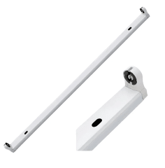 BASE PARA TUBO LED 1,2M DOBLE