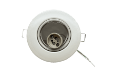 BASE FOCO BASCULANTE GU10 EXTERIOR BLANCO V-CL-7001