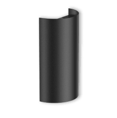APLIQUE LED DE PARED NEGRO 8W