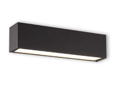 Aplique LED Doble Luz 22W Luz Cálida Gris