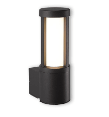 Aplique LED Exterior 11,5W Luz cálida Gris Oscuro