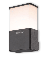 Aplique LED Exterior 9W Luz cálida Gris Oscuro