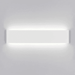 Aplique LED BLANCO 10W LUZ CÁLIDA