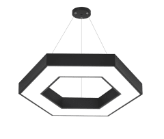 Lámpara LED Colgante Hexagonal 600 mm – 42W CCT Regulable