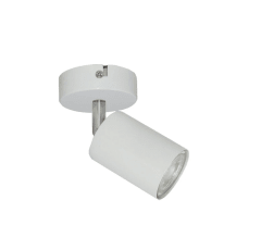 Aplique Sobrepuesto 1 Luz GU10 Blanco Iluminación Decorativa Interior