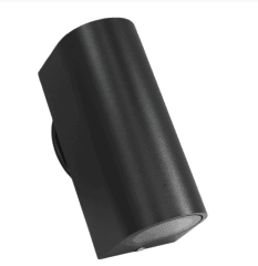 Aplique de Pared Exterior GU10x2 IP65 Negro