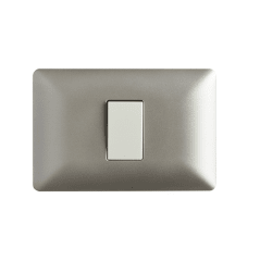 Interruptor Simple Champagne 10A 250V (9/12)