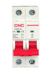 INTERRUPTOR TERMOMAGNETICO 2P 40A 6KA