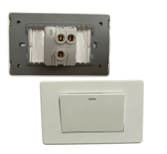 INTERRUPTOR SIMPLE CON 2 CONTROLES 16A 250V V-SW-0512 2 CONTROL