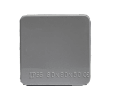 Caja Estanca ST1 ABS H85xW85xF50 IP55 R7035