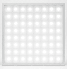 Panel LED de Puntos Slim 48W 600x600x13 mm – Iluminación Uniforme y Eficiente