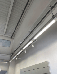 EQUIPO FLAT LED INTEGRADO 50W LUZ FRÍA