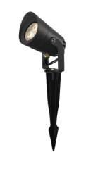 BALIZA LED EXTERIOR 4,7W 270LM 25º 100-240V 50/60HZ 3000K IP54 - GRIS OSCURO ROBLAN