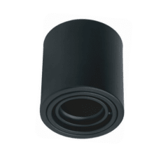 FOCO TECHO SOBREPUESTO NEGRO IP20