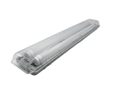 Equipo Estanco Doble IP65 + 2 Tubos LED 18W (Kit Completo) | Iluminación Industrial y Garajes